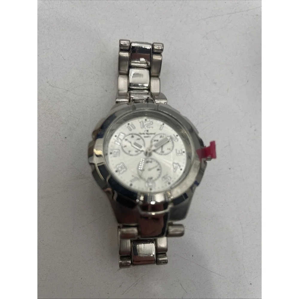 Charles Raymond New York His And Hers Silver Tone Couples Quartz Watch Gift Set